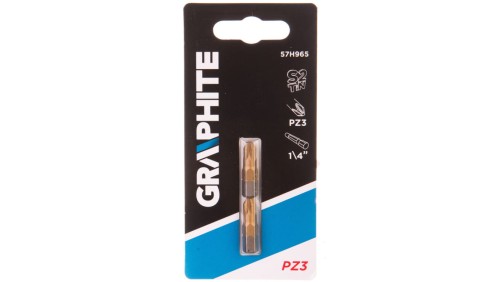 Końcówki wkrętakowe PZ3 x 25 mm, 2 szt. /5kpl./