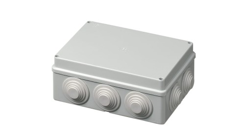 Puszka natynkowa samogasnąca 960 stopni C seria 400A IP55 190x140x70 EC400C6A /opak. 25/