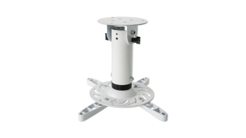 Uchwyt do Projektora Sufitowy 20cm 15kg Biały Regulowany ICA-PM 200WH