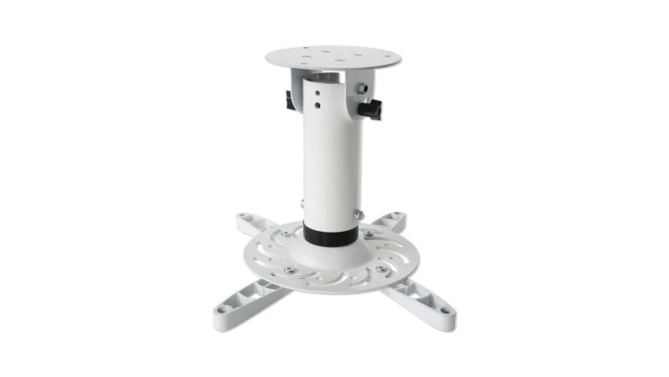 Uchwyt do Projektora Sufitowy 20cm 15kg Biały Regulowany ICA-PM 200WH