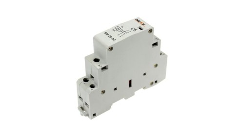 Stycznik modułowy 25A 230V 1P styki 2xNO (zwierne) NSM25 20