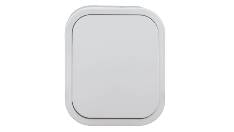 B2 Łącznik zwierny natynkowy 10A 250V światło/dzwonek IP54 biały 00060278