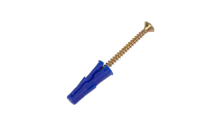 Kołek uniwersalny Rawlplug 8 mm do podłoży pełnych i otworowych UNO-08+450 /100szt./