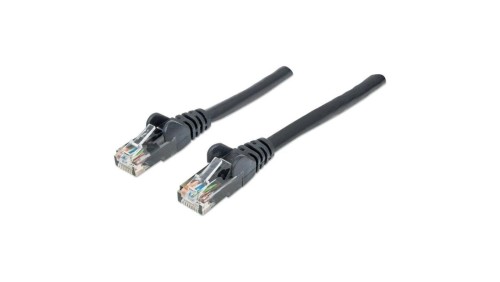 Patch Cord Cat6 UTP 2,0M Czarny 100 Miedź 342063