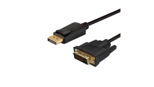 Kabel SAVIO CL-106 (DisplayPort M - DVI-D M 1,8m kolor czarny)