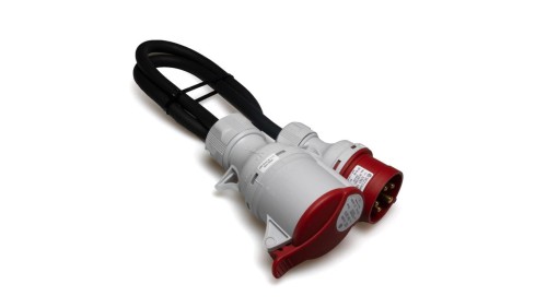 Kabel przedłużacz siłowy 16A/32A 1m adapter Zmiana fazy 223201
