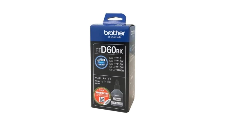 Tusz Brother BTD60BK (oryginał BTD-60BK 108 ml czarny)