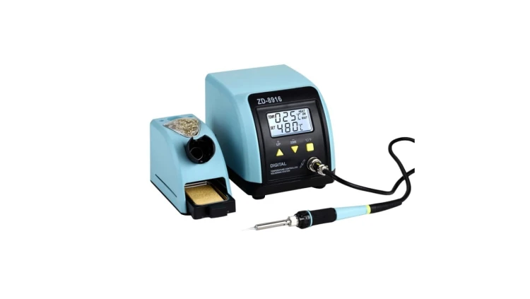 Stacja lutownicza cyfrowa z wyświetlaczem LCD ZD-8916 60W 160-480oC grot N9 24618