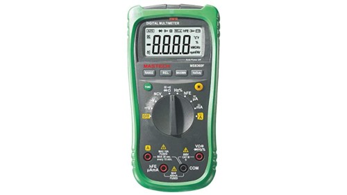 Miernik cyfrowy uniwersalny V AC, V DC, 0-10A DC, 0-10A AC, oporność, pojemność, częstotliwość, temperatura, cykle MS-8360F