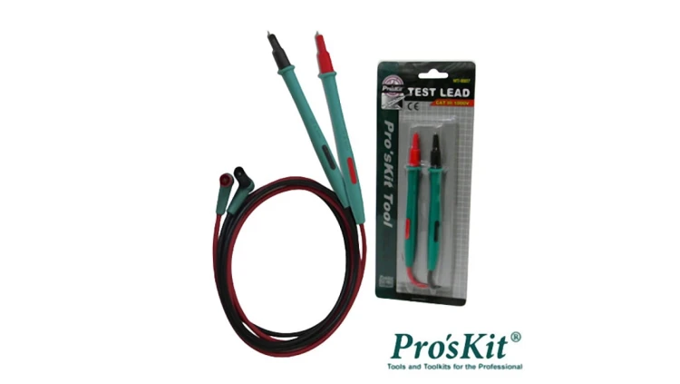 Kabel miernika, Przyłącze pomiarowe 10A kat.3 1000V Pros Kit MT-9907