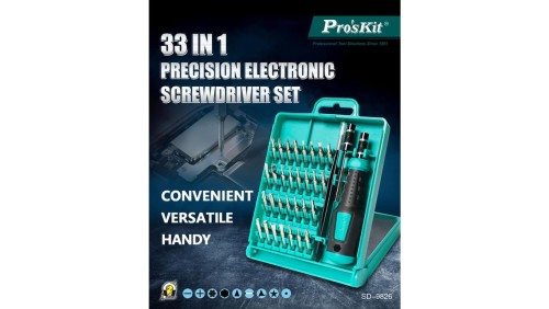 Zestaw końcówek bit/imbus 33szt Pros Kit SD-9826