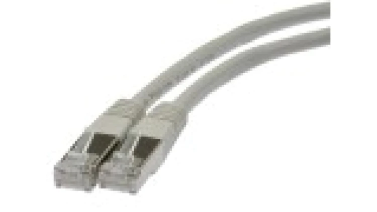 Kabel krosowy RJ45, 568B, F/UTP, linka, PowerCat C6A, LS0H 1m, Szary PCD-07000-0E/10szt./