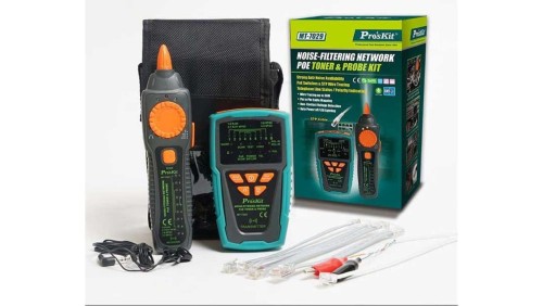 Tester sieci z szukaczem par z POE z filtrowaniem szumów MT-7029
