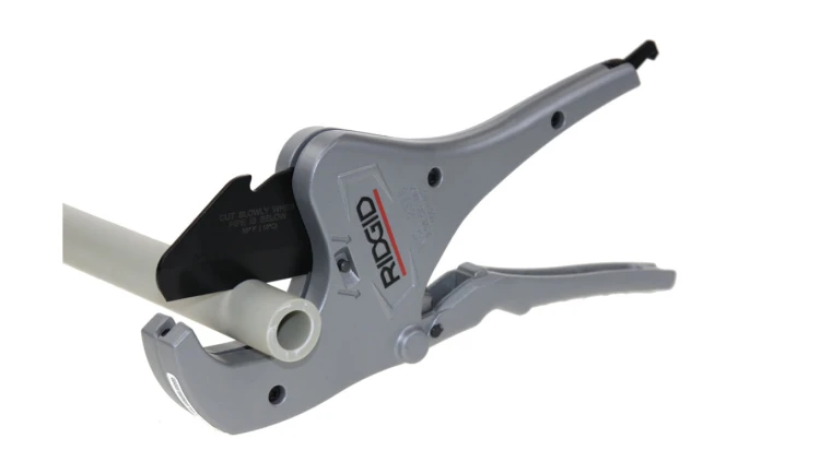 Nożyce do rur pex-al-pex 3-63mm / Odcinak Ridgid PCW CPVC PP PEX PE / RC2375