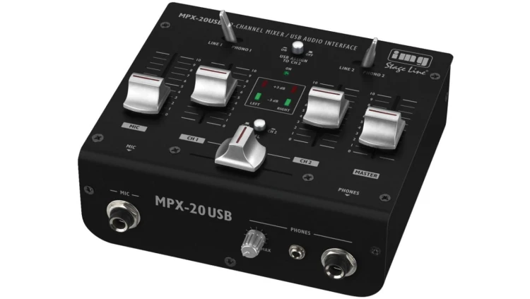 3-kanałowy mikser stereo dla DJ MPX-20USB