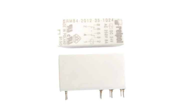 Przekaźnik miniaturowy 2P 8A 24V DC PCB AgNi RM84-2012-35-1024 600336