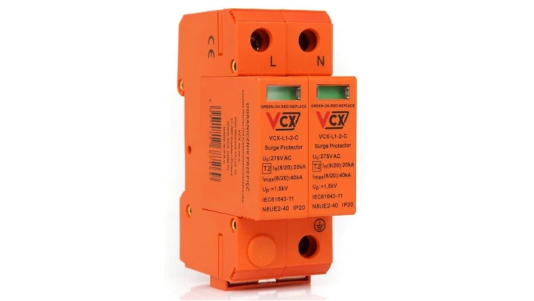 Ogranicznik przepięć Typ T2 2P 20kA - 40kA polskie badania