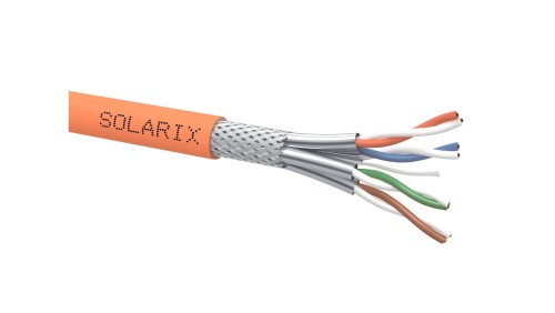 Kabel instalacyjny Solarix CAT8 SSTP LSOH Cca s1 d2 a1 500m/szpula SXKD-8-SSTP-LSOH