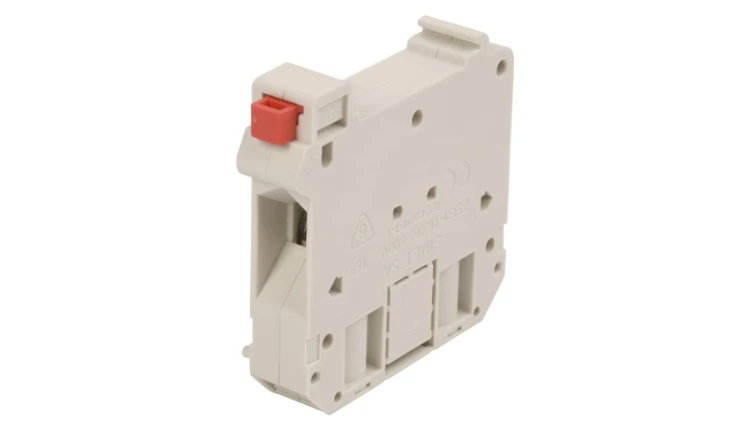 Złączka szynowa 2-przewodowa 16mm² szara NOWA ZSG 1-16.0Ns 11621312