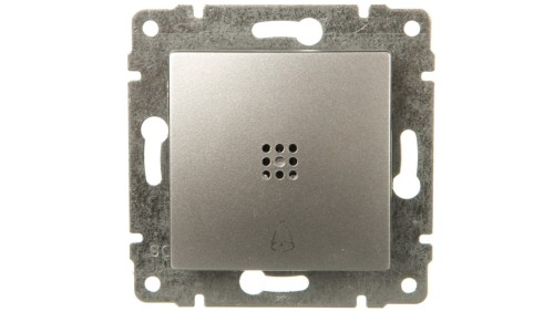 VENA Przycisk /dzwonek/ z podświetleniem aluminium 524014