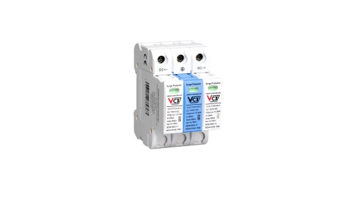 Ogranicznik przepięć fotowoltaicznych typ 1+2 DC (B+C) 3P iskiernikowy GDT 1000V 12,5 kA