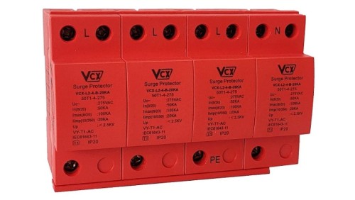 Ogranicznik przepięć Typ T1 4P 20kA Iskiernikowy