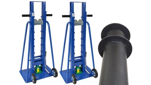 Podnośnik do bębnów kablowych PH-10T, Podnośnik bębnowy hydrauliczny 10 ton