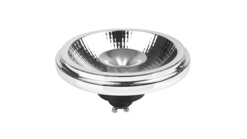 Żarówka TRISTAN-DIM ściemnialna ES111 CW gu10 12W 12 led 2835 230V kąt 24 stopnie AR111 z odbłyśnikiem zimna biała dimmable