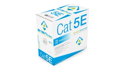 Kabel F/UTP kat.5e LSOH 4x2x24AWG Eca 25 lat gwarancji, badanie jakości laboratorium INTERTEK (USA) ALANTEC /305m/