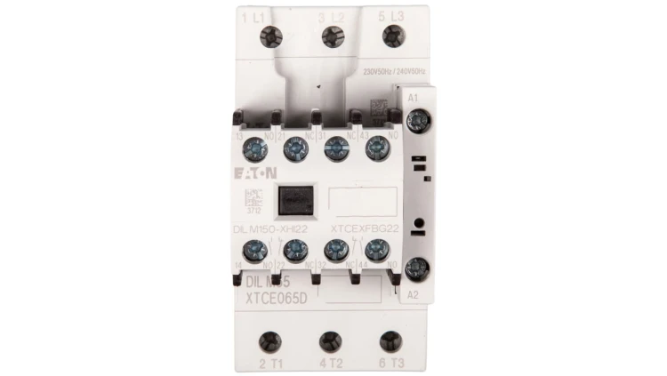 Stycznik mocy 65A 3P 230V AC 2Z 2R DILM65-22 (230V50HZ,240V60HZ) 277926