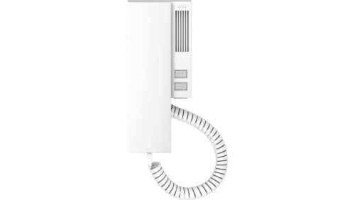 Unifon do systemu PRO biały 3 stopniowa regulacja głośności dzwonka magnetyczne odkładanie słuchawki