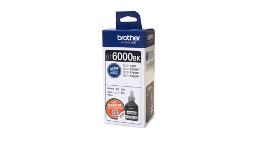 Tusz Brother BT6000BK (oryginał BT-6000BK 108 ml czarny)