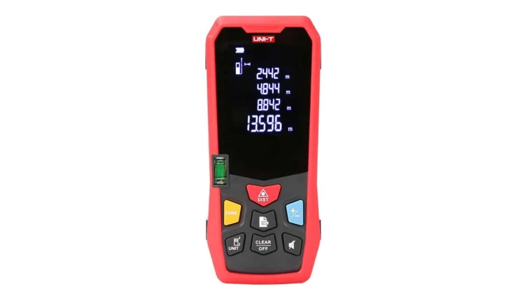 Dalmierz laserowy 80m wyświetlacz 2 EBTN UT-LM80