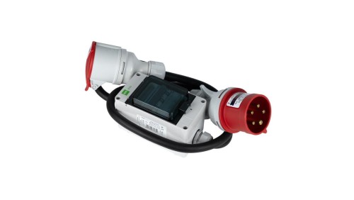 Kabel przedłużacz siłowy 32A na 16A 1m adapter 231201/S