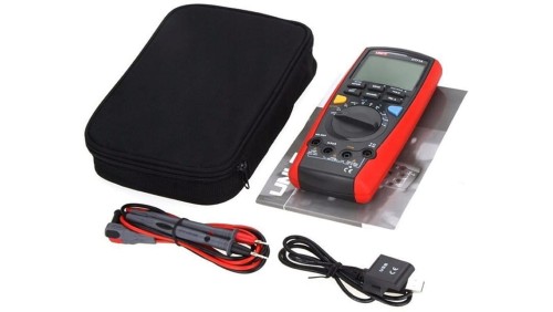 Inteligentny miernik cyfrowy True RMS, interfejs USB pomiar AC+DC wyświetlacz LCD 19999 UT-71A