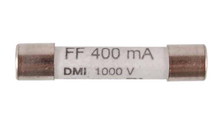 Bezpiecznik 0,4A/1kV 6x32 30kA do mierników BM252 BM257 BM805 BM806 BM905 BM878 105233