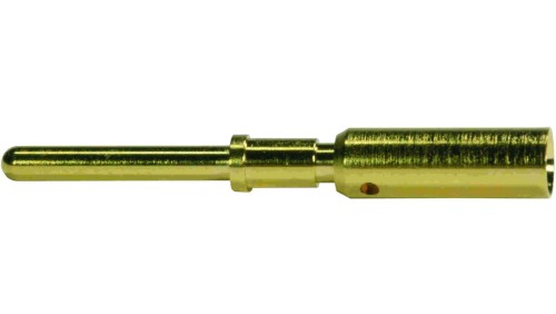Styk M12 męski złocony 2,5mm 21011009930