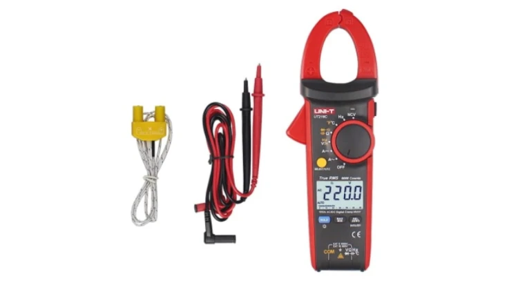 Miernik cęgowy do 600A AC/DC TrueRMS UT-216C