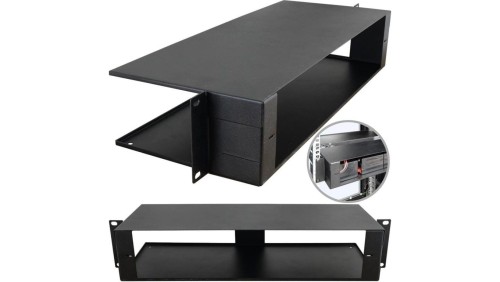 Obudowa na akumulatory RACK 19 2U czarny 2x17Ah/4x7Ah