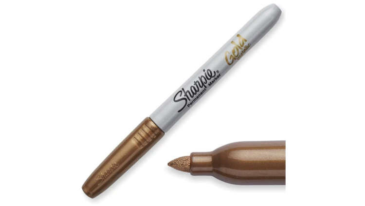 Marker permanentny metaliczny złoty 1,4mm Sharpie Metallic