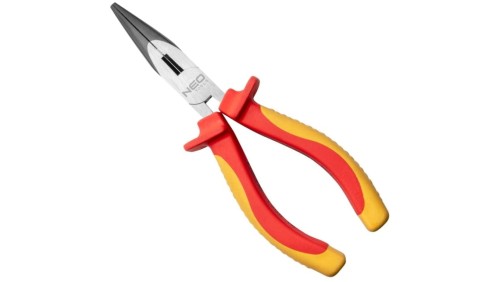 Szczypce wydłużone proste 160 mm, 1000V 01-242