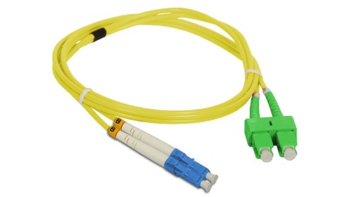 Patch cord SM SC/APC-LC duplex 9/125 5.0m FOC-SCALC-9SMD-5