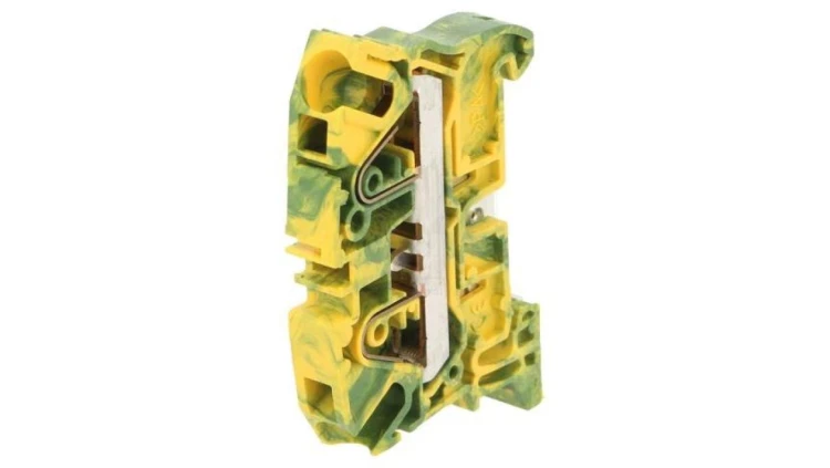 Zacisk rozgałęźny szynowy SNK 0,5÷6mm2 drogi 1 zaciski 2 UL94V-0 1SNK708150R0000 (ZK6-PE)