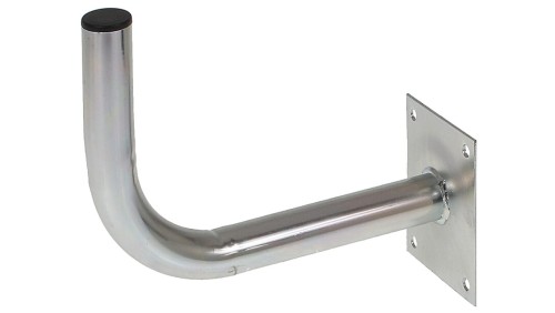 Uchwyt murowy do mocowania anten WLAN, DVB-T Stal ocynkowana średnica fi 38mm, wysokość 110mm, dystans 308mm UML-38L30