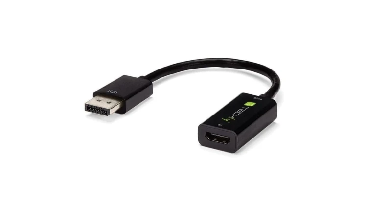 Adapter DisplayPort 1.4 DP na HDMI 8K*30Hz Aktywny Techly