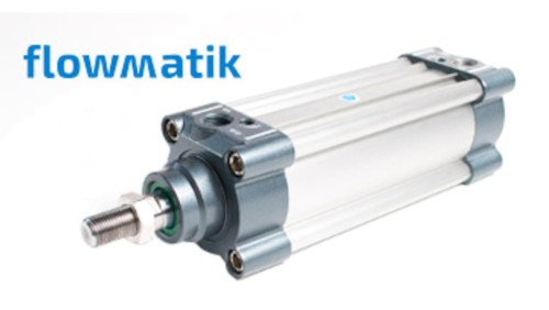 Siłownik pneumatyczny ISO15552/6431 D125x100 z amortyzacją pneumatyczną