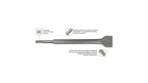 Dłuto szerokie SDS-plus 40x250mm