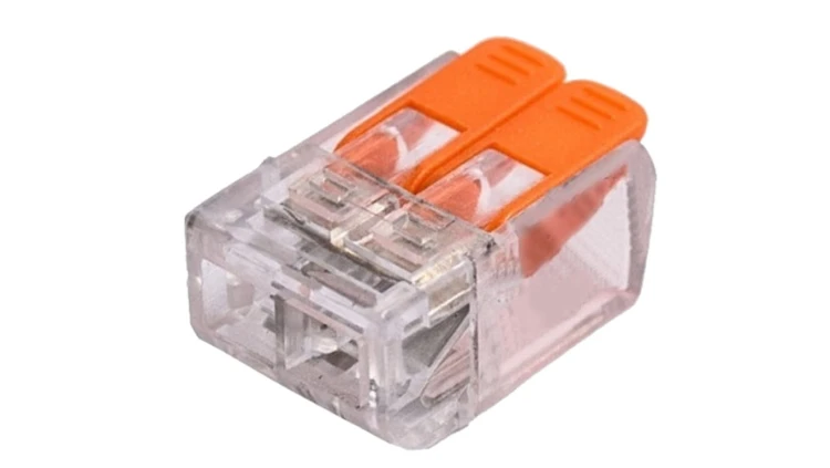 Szybkozłączka 2x4 (na drut i linkę) SIDL-2 /100szt.
