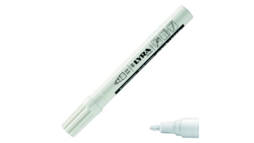 Marker kredowy biały 2-4mm CHALK MARKER LYRA 81.0760