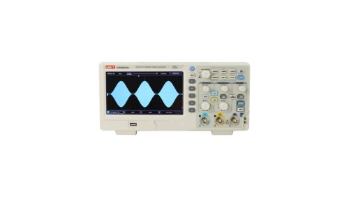 Oscyloskop cyfrowy Uni-T 2-kanałowy 25GS/s 24Mpts 5000 wfms/s, USB Host, USB Device, Pass/Fail UTD-2052CL+ 100MHz
